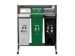 Punto Ecológico 53 Litros 3 Puestos Estra