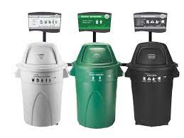 Punto Ecológico 121 Litros 3 Puestos Estra