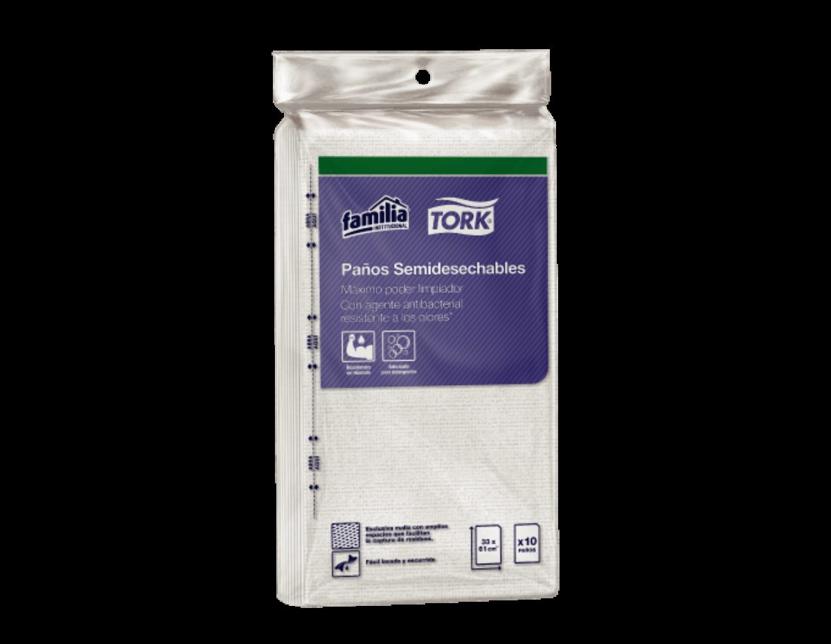 Paño Famitex Cocina Blanco x15