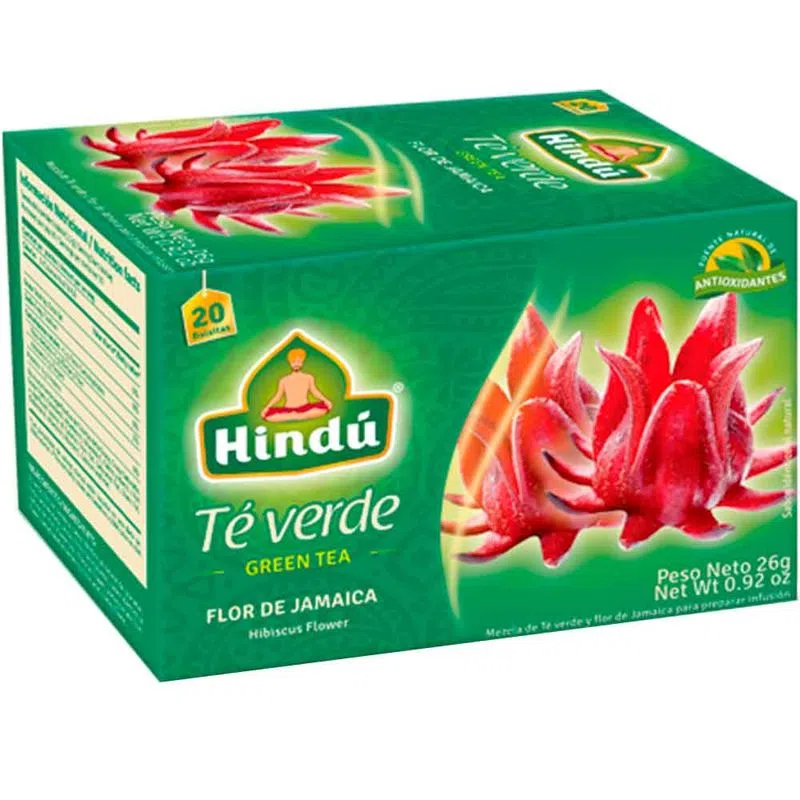 Té Hindú Flor de Jamaica x 20 Bolsas
