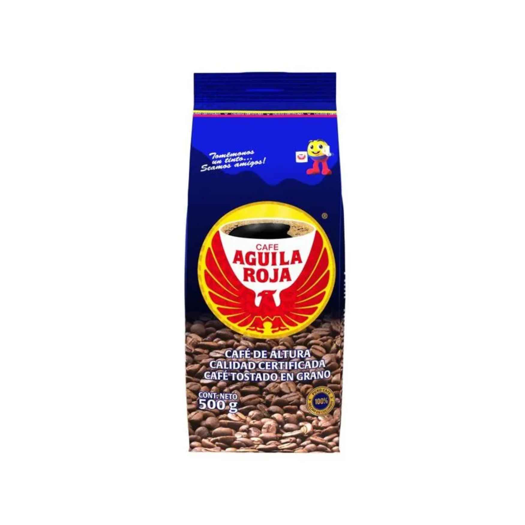 Café Águila Roja en Grano x 500 g