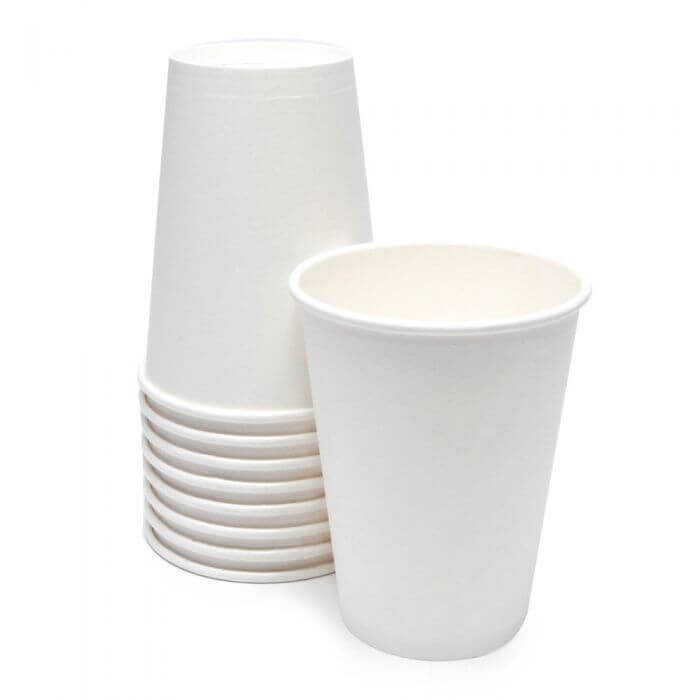 Vaso Desechable de Cartón 12 Onz x 50