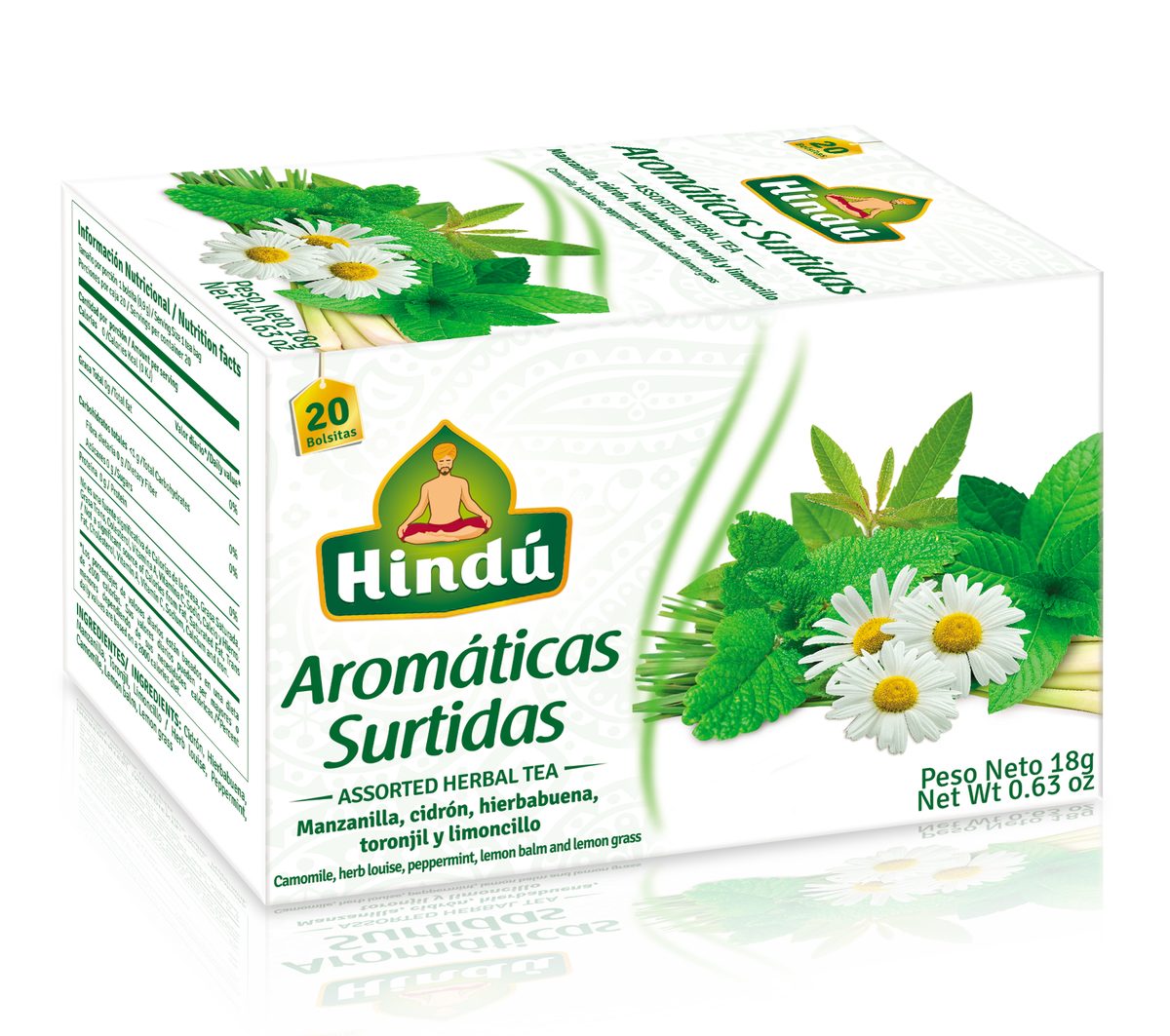 Aromática Hindú Surtida x 20 Sobres