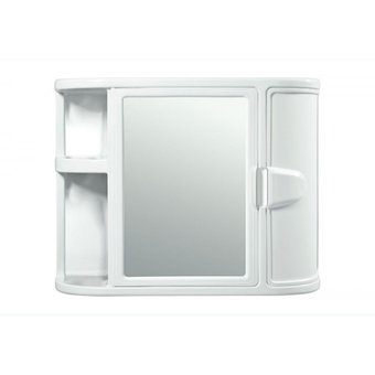 Gabinete Organizador de Baño con Espejo