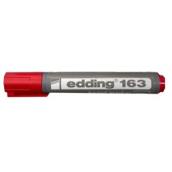 Marcador Borrable Edding 163 Rojo